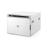 thumbnail of Hendi lage temperatuur oven met 3 niveaus geschikt voor GN1/1 gemaakt van roestvrij staal en 1200W