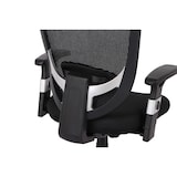 thumbnail of SIGMA EC504 silla de oficina, plástico, reposacabezas, brazos ajustables, negro