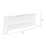 thumbnail of Angel Cerdá  Aparador com estrutura de madeira folheada a nogueira com portas de porcelana  3080C