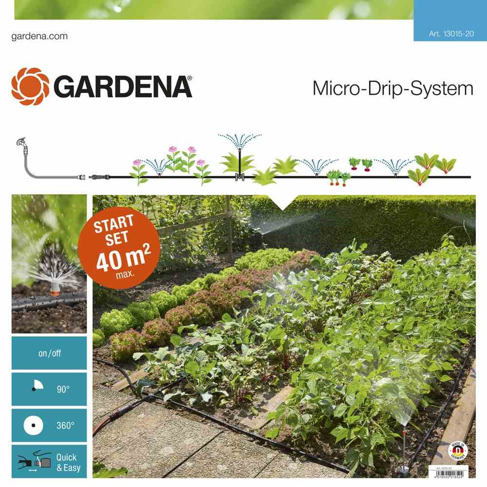GARDENA MDS Start-Set für Pflanzflächen Micro-Drip-System MDS Start-Set Pflanzflächen