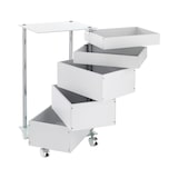 thumbnail of Oreste Luchetta Cassettiera con ruote EASY 5 Cassetti in MDF H.74 x L.38,5 x P.31,5 cm Bianco opaco