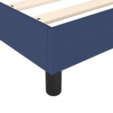 thumbnail of vidaXL Bettgestell ohne Matratze Blau 180x200 cm Stoff