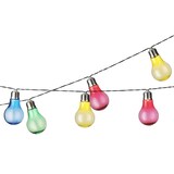 thumbnail of LED Solar Lichterkette bunte Glühbirnen 10 warmweiße LED L: 4,5m outdoor