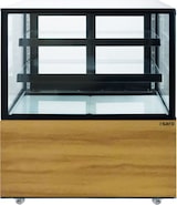 thumbnail of Saro Kuchenvitrine mit Holzdekor, 300 Liter, Modell MAXIME