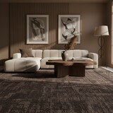 thumbnail of Teppich Kurzflor Uni Modern Waschbar Esszimmer Flur OEKO-TEX Braun 160x230 cm Schadstoffgeprüft Gekettelt – TITLIS von Kadima Design