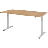 thumbnail of bümö elektrisch höhenverstellbarer Schreibtisch Eiche 200x100 cm - Schreibtisch höhenverstellbar elektrisch, elektrischer Schreibtisch & Gaming