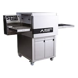 thumbnail of Nordcap MORETTI Elektro-Tunnelofen, Bandofen, Serie T64E, 1 Backkammer mit 406 mm Bandbreite, elektronische Regelung, Untergestell m.Rollen, geschl.