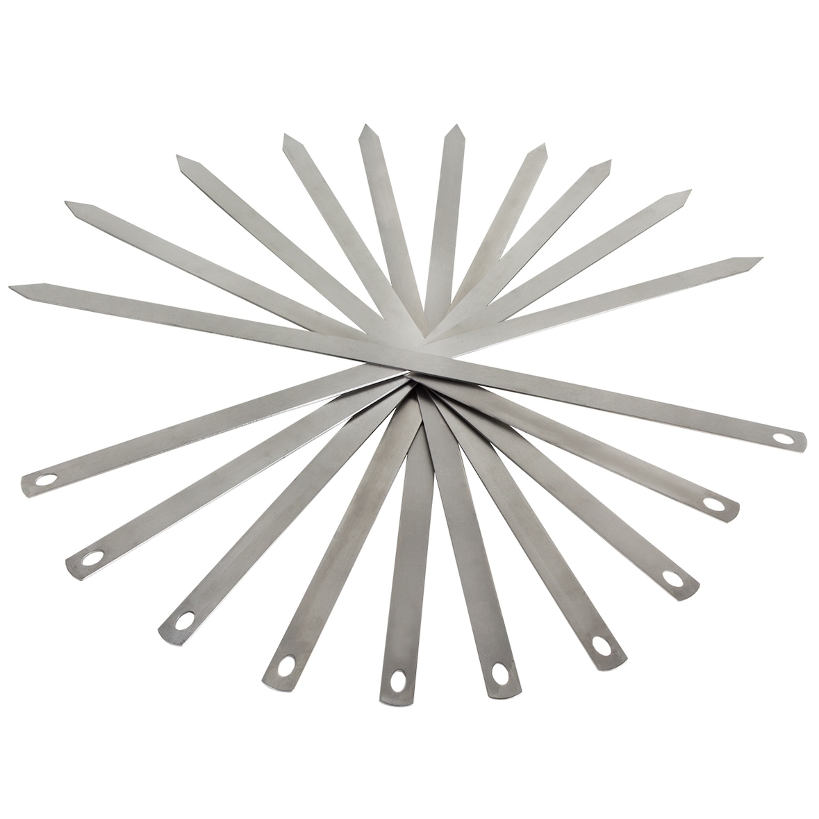 Beeketal Grillspieße Schaschlikspieße Edelstahlspieße Kebabspieße