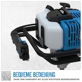 thumbnail of Güde Benzin Erdbohrer Erdlochbohrer Pfahlbohrer Zaunbohrer GE 1450.1 95467