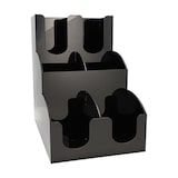 thumbnail of Starpak Présentoir pour gobelets et couvercles 31 cm x 30,5 cm x 21 cm noir x 2