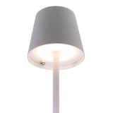 thumbnail of Securit® Lampe de table LED sans fil "Féline" - Blanc - Intérieur/Extérieur - Câble magnétique inclus