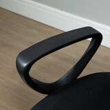 thumbnail of Ergonomischer Stehstuhl Bürostuhl Drehstuhl mit Fußstütze höhenverstellbar Schwarz 60x60x126 cm Metall ABS Netz Rückenlehne