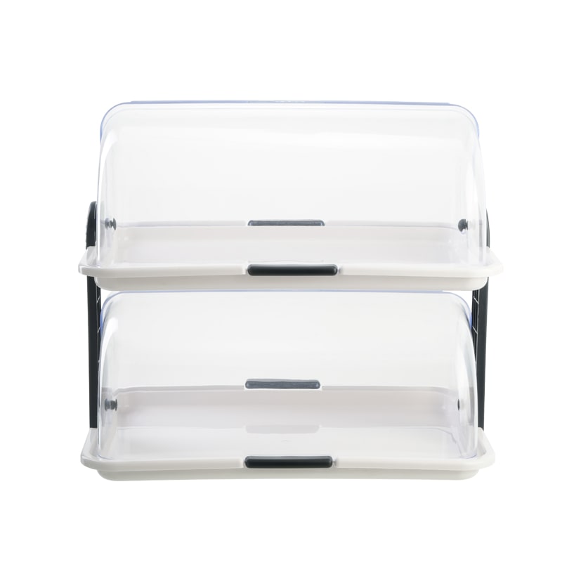 Eva grote buffetvitrine dubbel 46,5x31,5x40,5cm eva