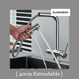 thumbnail of Félix | Grifo extensible de 3 vías premium chromado| Grifo gastro de osmosis de acero inoxidable para cocina - 360 grados | Filtrar 3 conexiones