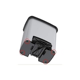 thumbnail of Curver Cubo de basura Compatta 25L gris