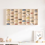 thumbnail of vidaXL Houten verzamelvitrine met 80 vakken 80x4,5x40,5 cm