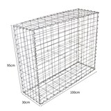 thumbnail of Gabionenkörbe 100 x 95 x 30cm / 6 Körbe