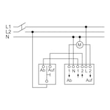 thumbnail of Busch-Jaeger Jalousiecontrol-Einsatz 6411 U/S-101 2CKA006410A0379