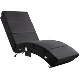 thumbnail of Casaria Relaxliege London Massage Leinenoptik Anthrazit