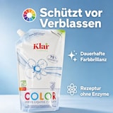 thumbnail of KLAR Color Waschmittel flüssig 1,5 Liter im Öko Pack NEU*