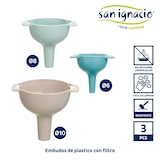 thumbnail of San Ignacio KINVARA - Conjunto de 3 Funis com Filtro ø6/8/10cm