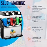 thumbnail of Royal Catering Slush-Maschine - 3 x 12 l -
