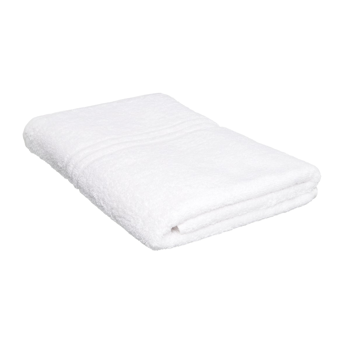 Serviette de bain blanche 50x100 cm Premium - LTITEX