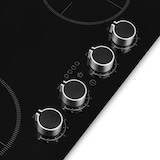 thumbnail of Kochheld 4-Zonen-Induktionskochfeld 6000W Dreh-Regler Glas schwarz Schwarz