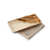 thumbnail of greenbox - Palmblatt Schälchen "Palmware®" 125 ml, rechteckig, 25 St.