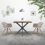 thumbnail of Tischbeine X-Design 85x71x85 cm anthrazit aus Metall