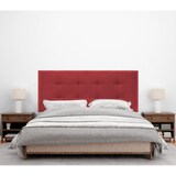 thumbnail of DHOME Cabecero Capitone Tapizado Tela Acualine 8cm de Grosor Cabezal de Cama Acolchado Dormitorio Tela Rojo 145x60cm