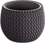 thumbnail of Prosperplast - Runde Pflanztöpfe mit Reservoir Splofy Bowl aus Kunststoff in Anthrazit, 29 x 29 x 19 cm