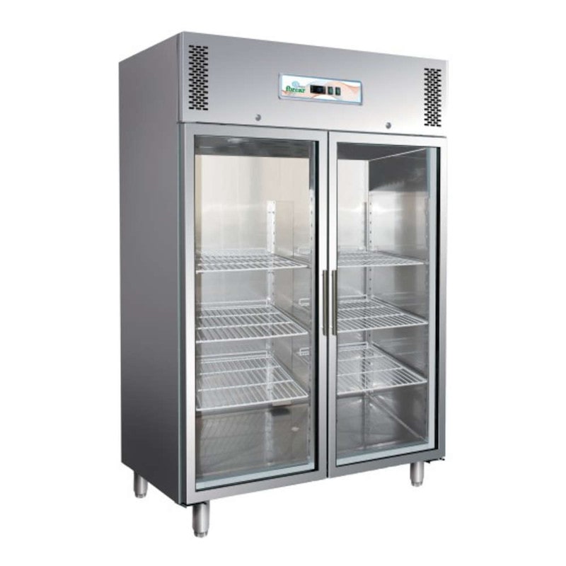 Armadio Frigo Forcar GN1410TNG - GN 2/1 - 1325 Litri - Temperatura -2°C/+8°C - Porta Vetro