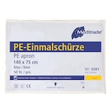 thumbnail of PE-Einmalschürzen | 30µ | 140 x 75 cm | blau | 500 Schürzen