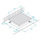 thumbnail of BEKO Table De Cuisson Vitrocéramique 4 Feux 6700w Noir hic64502t