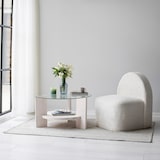 thumbnail of Skye Decor, Mondo- Mondo NOS, Weiß, Couchtische, 40x75x75 cm, 100% getempertes Glas