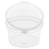 thumbnail of Pequena Terrina Com Tampa Incorporada 30 Ml Ø5/4X2.7 Cm Transparente Pp (1000 Unidades)