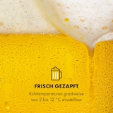 thumbnail of Beerkules Bierzapfanlage 5l Fässer Kompressor 120W Cooling: 4h Schwarz / Silber-Metallic