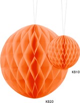 thumbnail of 50x Wabenball, Orange, 20 cm
