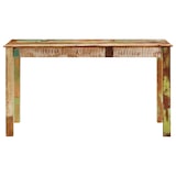 thumbnail of Mesa de comedor de madera maciza reciclada 140x70x76 cm