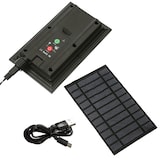 thumbnail of LED Solar Büschellichterkette Cluster 1128LED warmweiß 8 Modi USB 10,5m