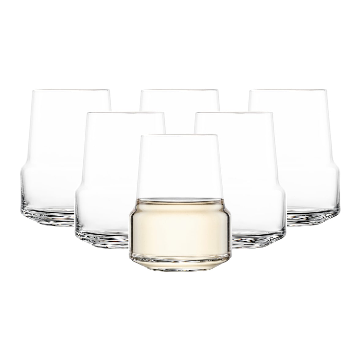 Zwiesel Glas LEVEL Sekt Tumbler 412 ml 6er Set