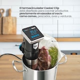thumbnail of ELMA Termocirculador Sous Vide Cooker Clip 1200W, Baja Temperatura para Alimentos al Vacío, Inmersión IPX7, 9,2x16,1x33 cm