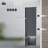 thumbnail of Monzana Briefkasten Zeitungsfach Sichtfenster