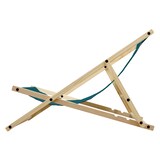 thumbnail of ECD Germany Liegestuhl klappbar Dunkelgrün, Holz, verstellbare Rückenlehne mit 3 Liegepositionen, bis 120 kg, Gartenliege Sonnenliege Relaxliege