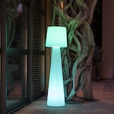 thumbnail of Lumisky Luminária de chão solar LADY RGB H110CM Polietileno Branco