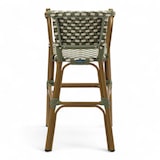 thumbnail of Chaise haute bébé TROCA - Tressage Vert et Blanc