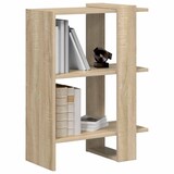 Boekenkast 60x24x74,5 cm bewerkt hout sonoma eikenkleurig kopen