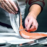 thumbnail of Joejis Filetiermesser Fisch 32 cm scharf aus Edelstahl - das Fischfiletiermesser ist hervorragend als Angelmesser