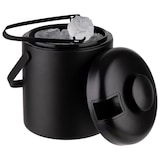 thumbnail of APS ijsemmer set, Ø 14 cm, H: 22 cm, 1,3 liter, roestvrij staal, PP, ABS, zwart